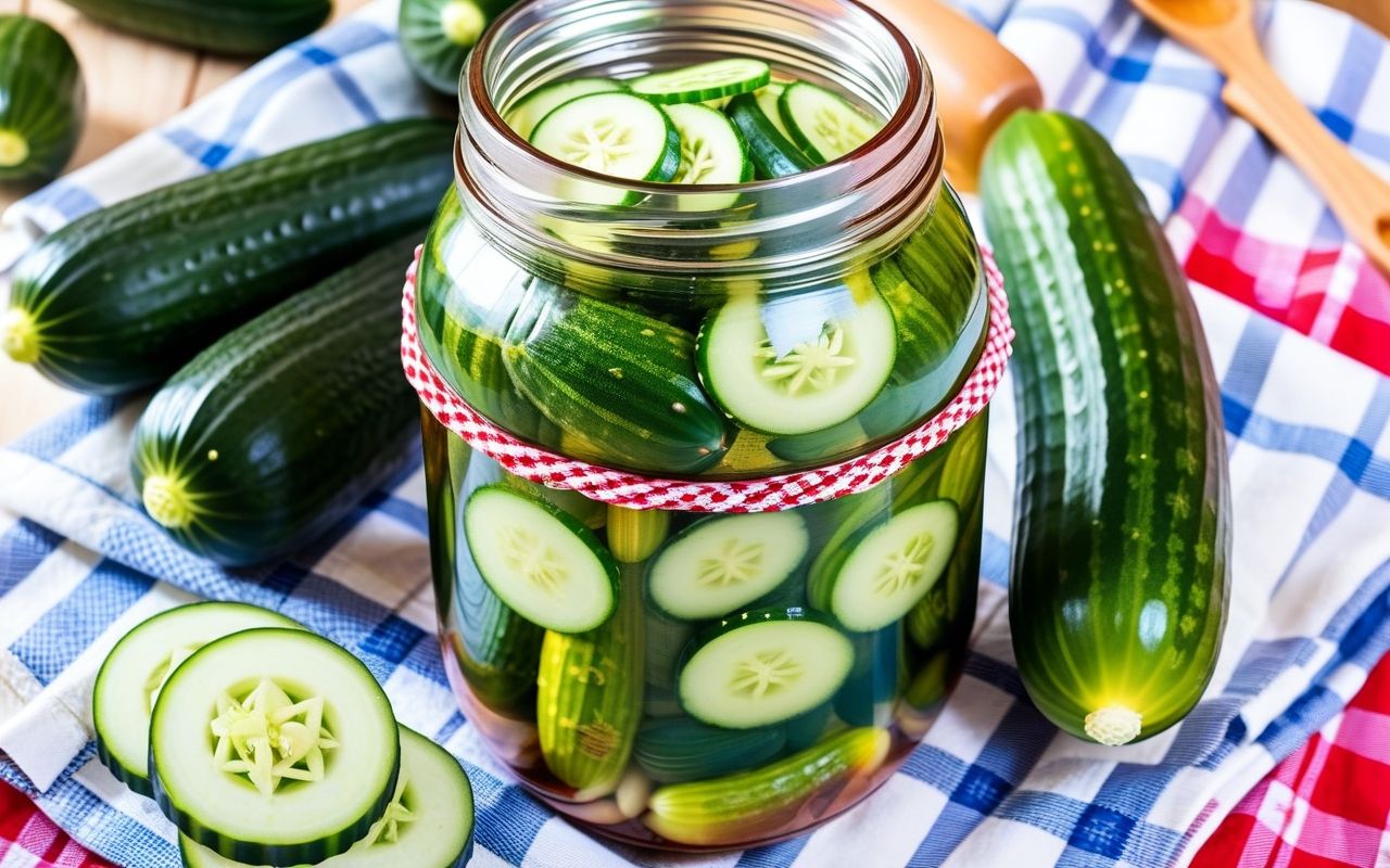 Как замариновать огурцы быстрым способом