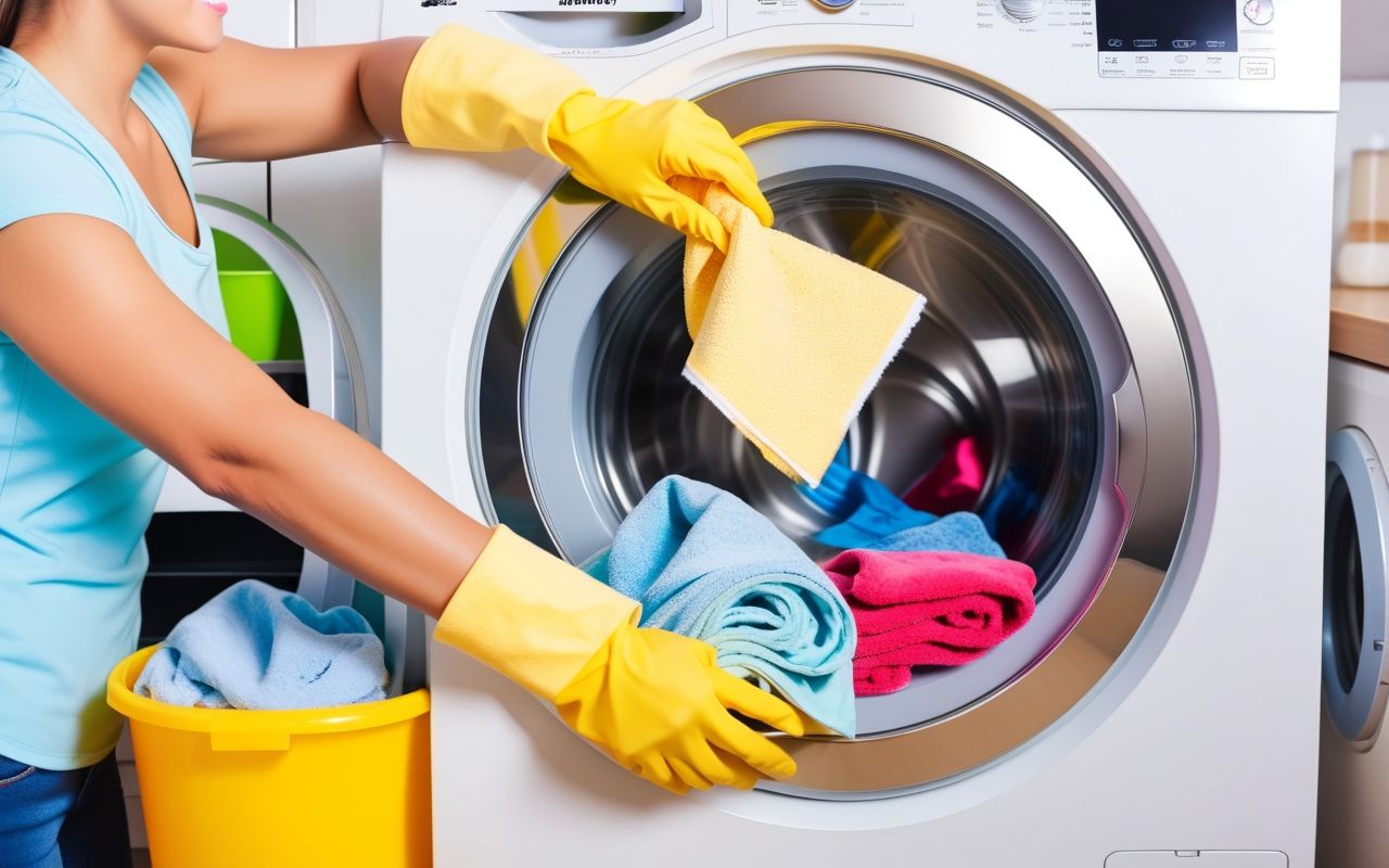 Как за 5 минут почистить стиральную машину