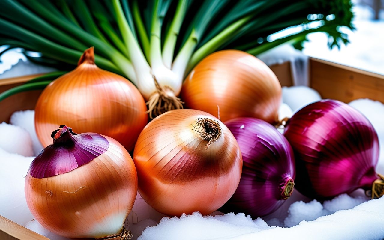 Как хранить лук зимой без потерь